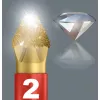 Wera BC 30 Diamond 1 ponta de chave de fendas 30 unid.