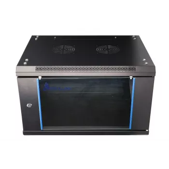 Armário de parede Extralink 6U 600x600 preto