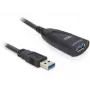 Cabo USB DeLOCK 83089 USB 3.0 5m preto