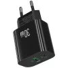 Carregador USAMS USA001631 30W com 1x USB-C e 1x USB-A carregamento rápido