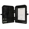 Caixa de fibra ótica Extralink Eliza V2, 16 emendas, preto, span médio