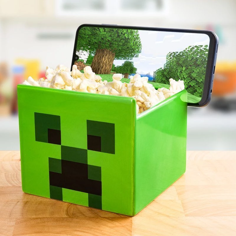 Taça de snacks Paladone Minecraft Creeper Streaming