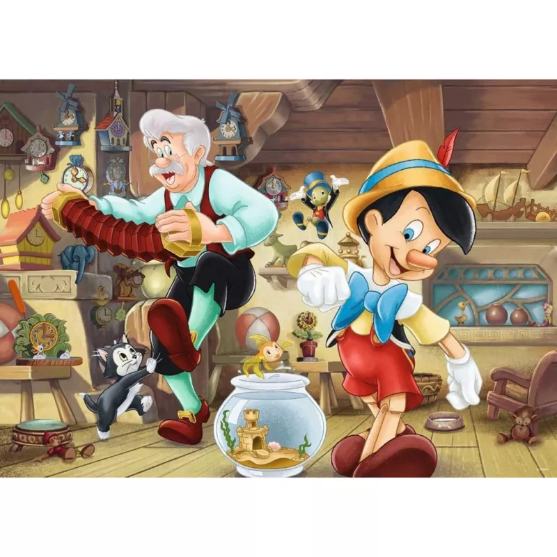 Puzzle Disney Collector's Edition - Pinóquio (1000 peças)