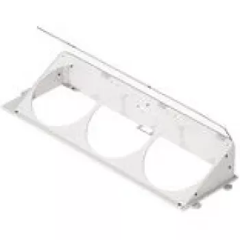 Suporte inferior angular para ventoinhas HAVN HS 420 branco — suporte de montagem de ventoinhas para instalação inferior na caixa