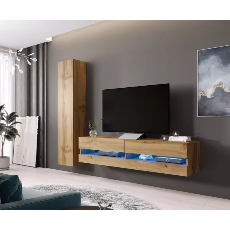 Suporte de TV Cama VIGO novo 30/180/40 carvalho wotan