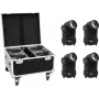 Moving head beam EUROLITE TMH-X1 4x LED modelo 20000357