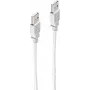 Cabo USB ShiverPeaks BS77002 1,8 m USB 2.0 cinzento