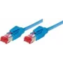 Tecline 73607B cabo de rede Ethernet azul