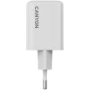 Carregador Canyon CU45AC 45W universal branco carregador rápido AC para interiores