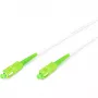 Cabo de patch de fibra ótica com armadura de aço Digitus SC/APC SC/APC 1 m monomodo G.657.A2