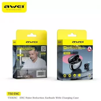Auscultadores Bluetooth Awei T50 ENC