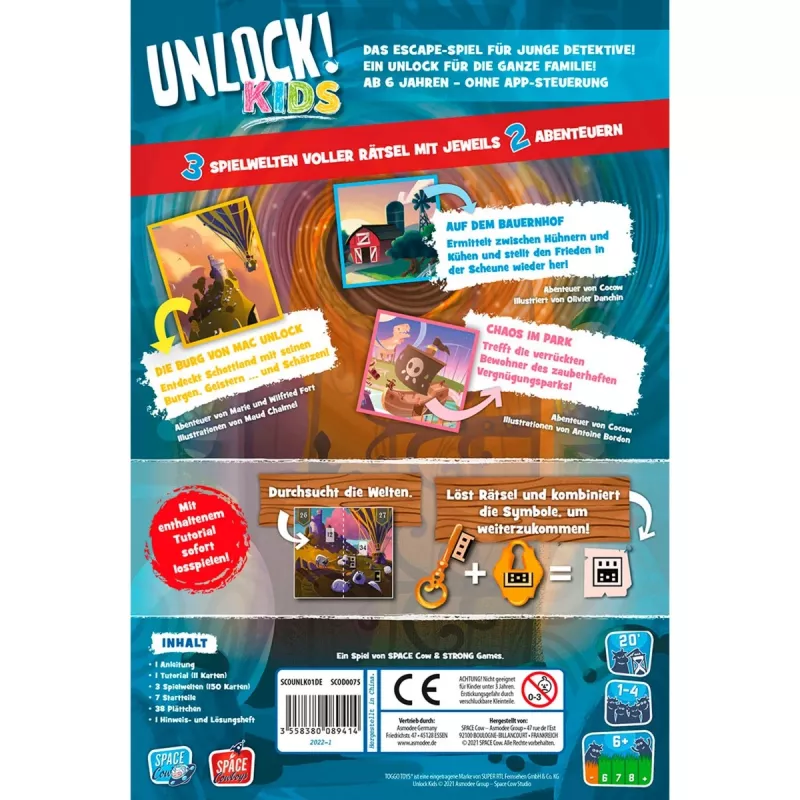 Unlock Kids, jogo de cartas