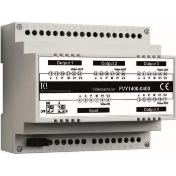 Distribuidor de sinal de vídeo 4 vias VT04-SG FVY1400-0400 (FVY1400-0400)