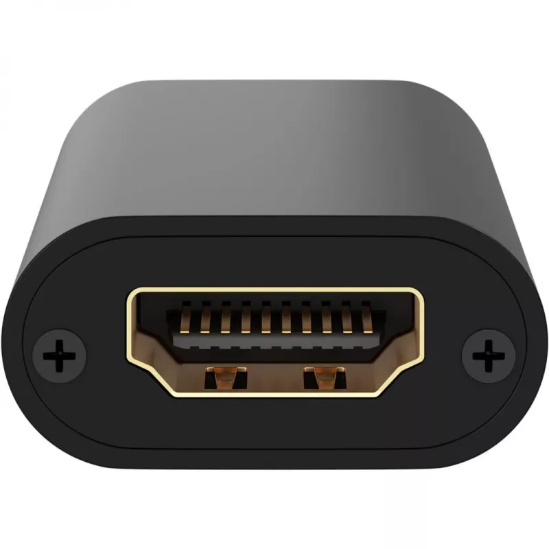 Goobay 58491 amplificador de sinal HDMI, 4K @ 30 Hz, HDMI 1.4, até 40 m, preto