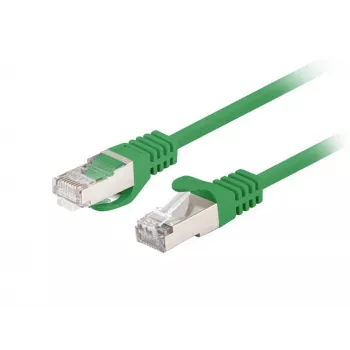 Cabo de patch Lanberg PCF6-20CC-0100-G Cat.6 F/UTP, pack de 10, 1 m, verde
