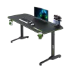 Secretária GameMax D140-CARBON — Secretária gaming/escritório, peso líquido 20,5 kg, dimensões brutas 125×795×682 mm