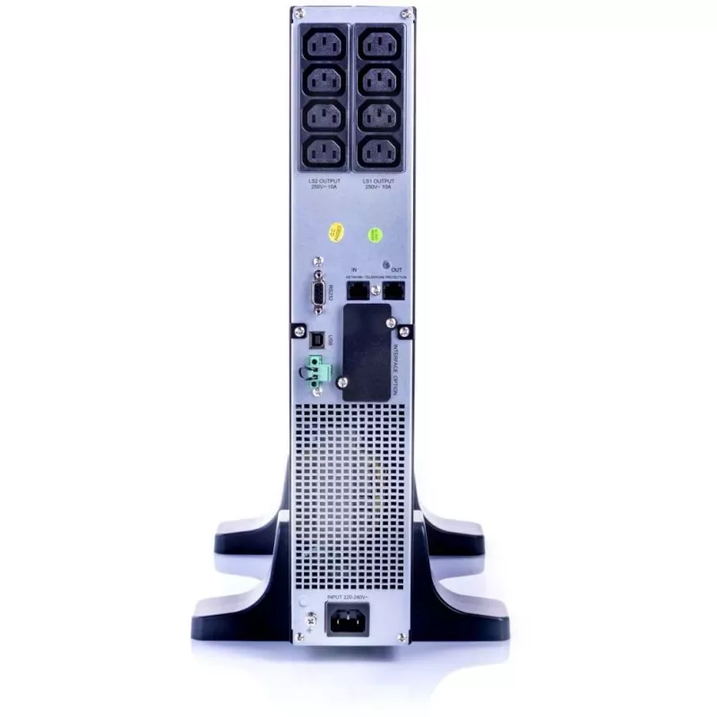 UPS 1500VA Line-Interactive USB/RS232 ecrã LCD 48,30cm (19)/torre - UPS (offline) - 28 min. (All915019RT)