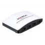 Hub USB DeLOCK 4 portas 5000 Mbit/s preto branco