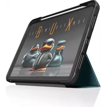 STM Dux Ultra Case | Apple iPad 11 (2025) / iPad 10,9 (2022) | oceano cinzento/transparente | STM-222-486KX-04 (STM-222-486KX-04)