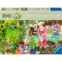Ravensburger Puzzle XL Jardim – 100 peças, peças gigantes
