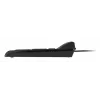 Teclado com fio de tamanho completo ASUS KU100 preto, layout estónio, USB Type-A, cabo de 2 m