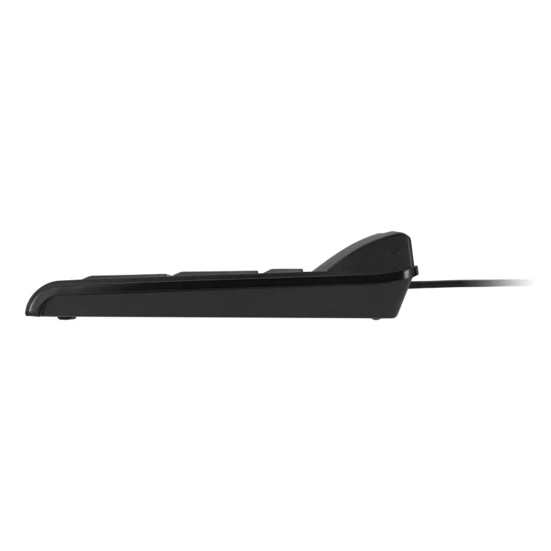 Teclado com fio de tamanho completo ASUS KU100 preto, layout estónio, USB Type-A, cabo de 2 m