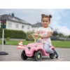 Bobby-Car-Classic Flower, trotineta rosa/verde claro