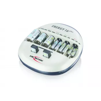 Carregador de baterias para interior Ansmann Energy 16+