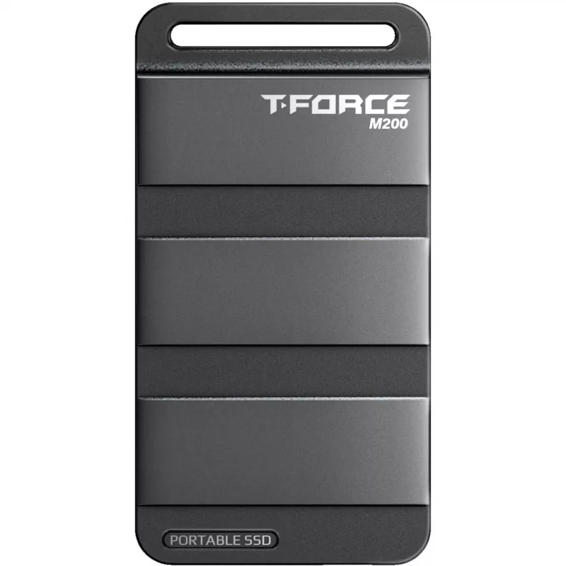 Team Group T-FORCE M200 - 1000 GB - USB Type-C - USB 3.2 Gen 2x2 - 2000 MB/s - 20 Gbit/s - Preto