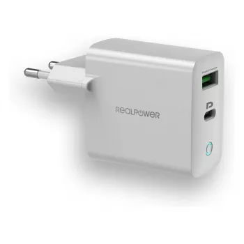 Carregador RealPower PC-65 GaN 65W