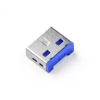 Smartkeeper UL03PKDB bloqueador de portas bloqueador de portas + chave USB Type-A azul 6 unid.