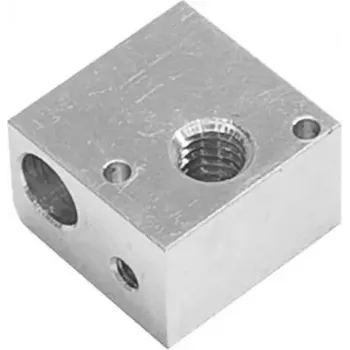 Bloco de aquecimento para impressora 3D Flashforge Creator 3 Pro, substituição compatível (MPN 80002904001)