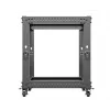 Caixa rack LANBERG Open Rack OR01-6112-B 12U 600x600 ajustável preto
