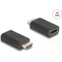 Delock 64325 Emulador EDID HDMI 4K para som surround, preto