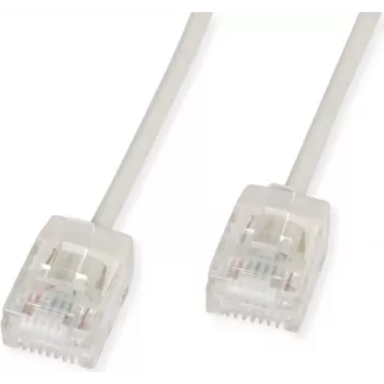 ROLINE cabo de rede UTP, Cat. 6A, RJ45 ultra curto, cinzento, 2 m - rede - UTP (21.15.4402)