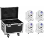 Moving-Head-Spot EUROLITE TMH-S60 4x LED com mala de transporte