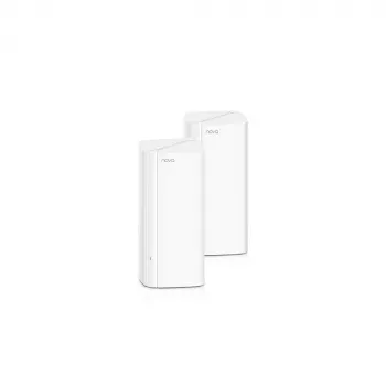 Router Wi-Fi TENDA EX12 pack de 2 Dual-Band 2,4/5 GHz Wi‑Fi 6E, 4 antenas internas, 3 portas LAN