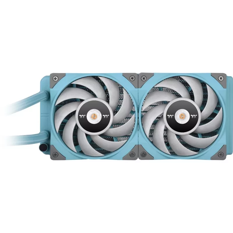 Refrigeração líquida tudo-em-um TOUGHLIQUID 240 ARGB Sync turquesa 240 mm, refrigeração líquida turquesa