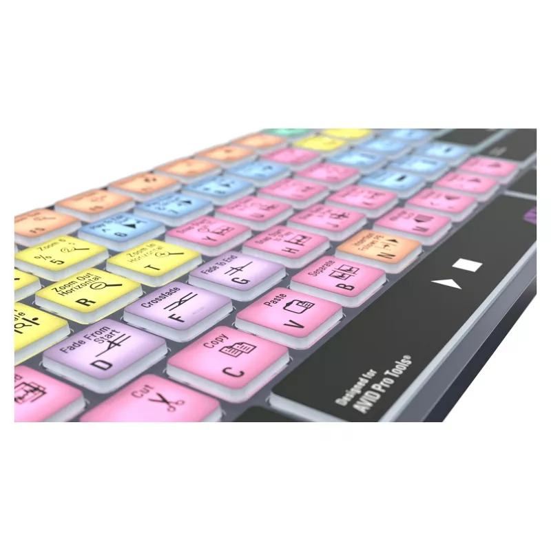 Logickeyboard Avid Pro Tools Titan DE Teclado para PC LKB-PT-TPC-DE