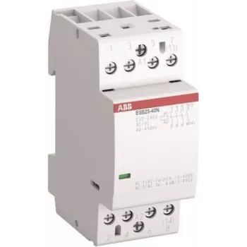 Contator de instalação ABB ESB25-31N-06 3S/1 contacto de abertura 230-240V AC/DC (1SAE231111R0631)