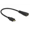 Cabo HDMI DeLOCK 0,23 m Mini-HDMI/HDMI