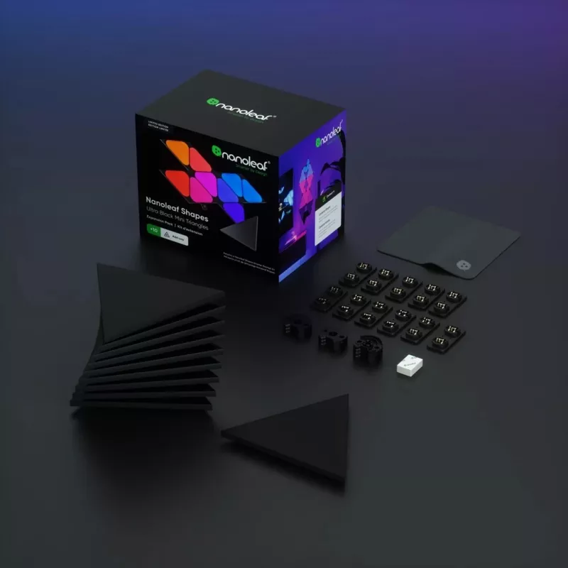 Iluminação inteligente Nanoleaf NL48-1101TW-10PK painel inteligente Wi-Fi