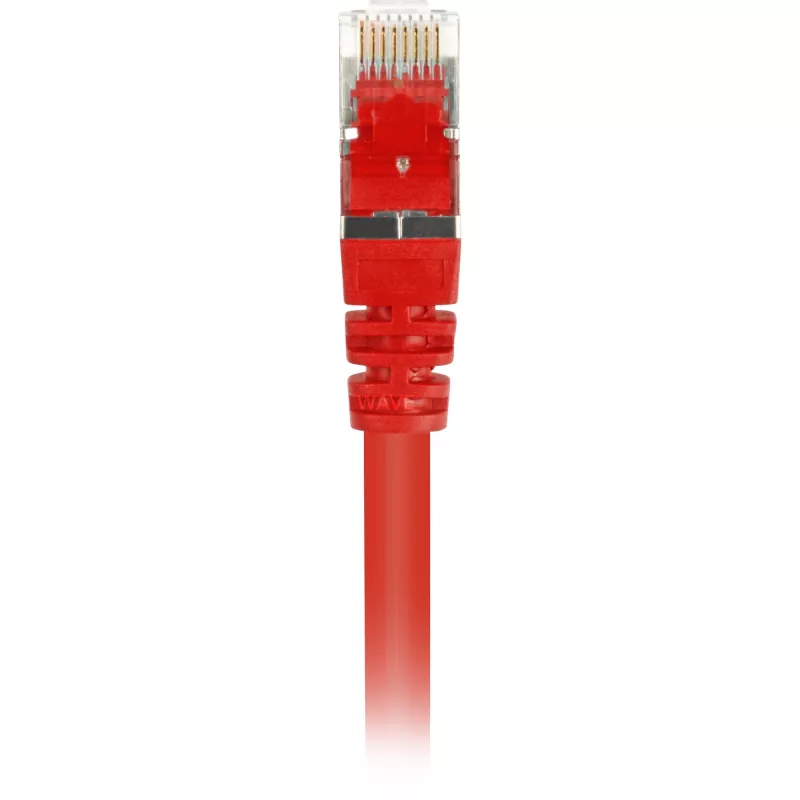 Sharkoon Cabo de rede RJ-45 Cat6 S/FTP, 1 m, vermelho