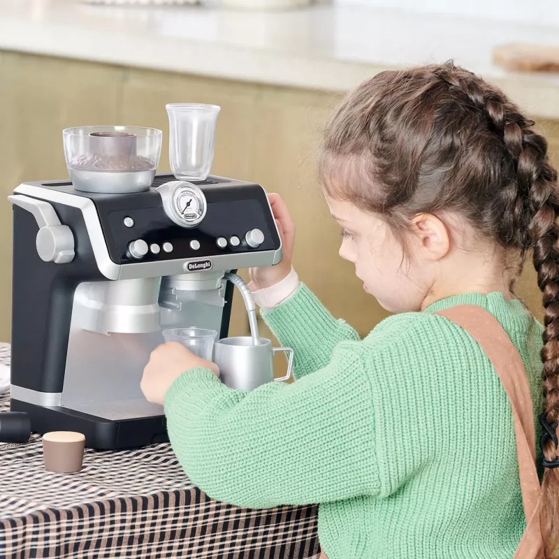 DeLonghi Barista máquina de café, brinquedo de casa para crianças