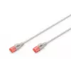 Cabo de rede ASSMANN Electronic DK-1617-010S RJ-45 Cat6 1m cinzento