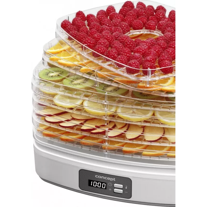 Desidratador de alimentos Concept Solution SO2080, 260 W, branco, diâmetro do tabuleiro 25 cm
