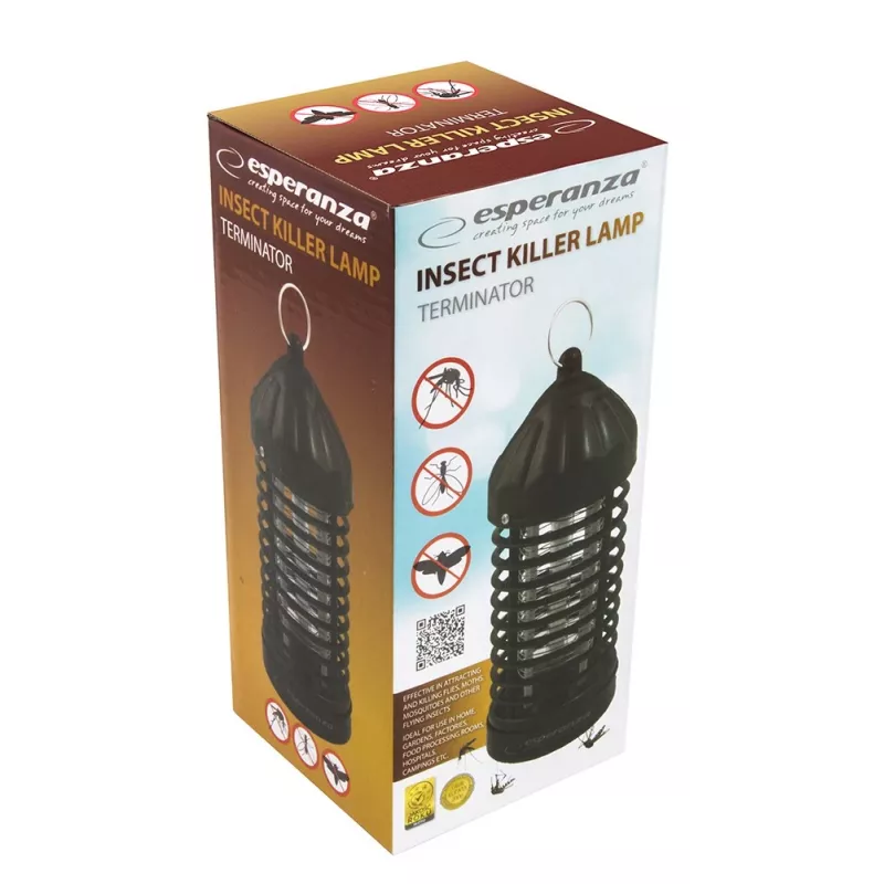 Lâmpada LED UV contra insetos Esperanza Terminator EHQ005