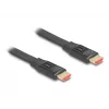 Cabo HDMI DeLOCK 5 m Tipo A macho para macho 48 Gbit/s preto