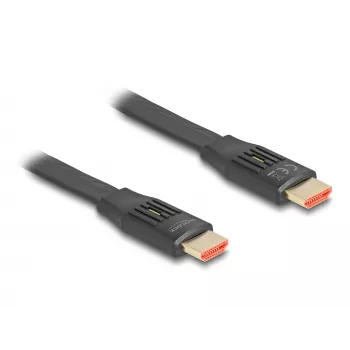 Cabo HDMI DeLOCK 5 m Tipo A macho para macho 48 Gbit/s preto