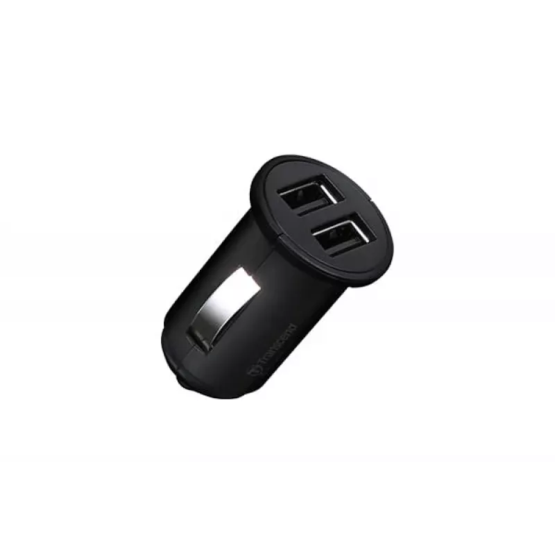 Transcend TS-DPL3 - Alimentação para automóvel - 2,4 A - 2 portas de saída (2 x USB)